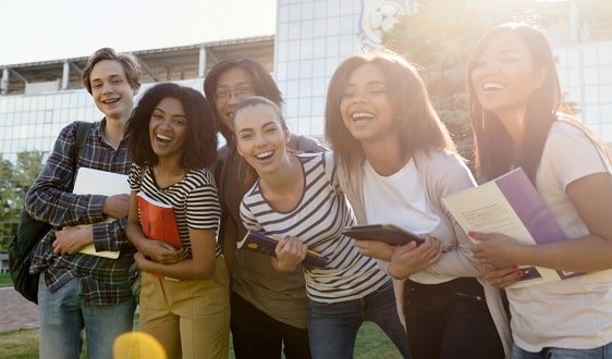 cheerful-students