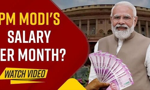 Narendra Modi Salary