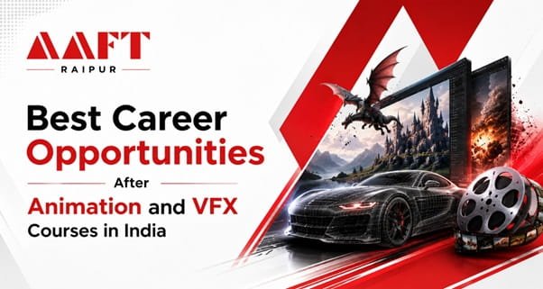 Students exploring career opportunities after Animation and VFX courses in India