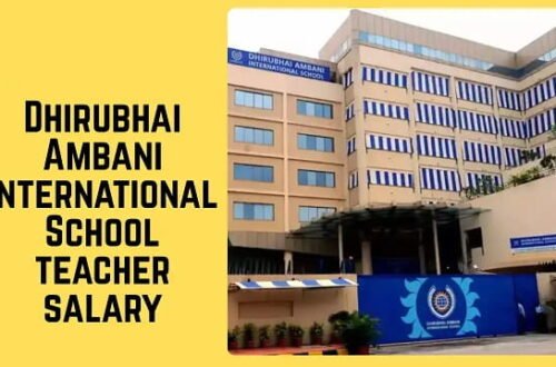 Dhirubhai Ambani International School Teacher Salary