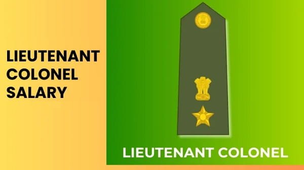 Lieutenant Colonel In Hand Salary